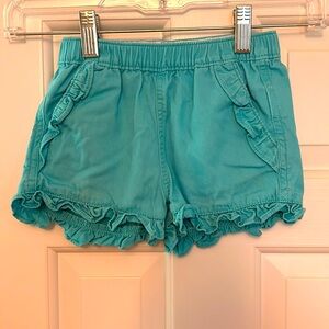 Crew Cuts Ruffle Shorts- size 4T